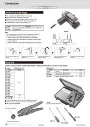Die Sets (TCD Series) Hand Crimp Tool (TC-1) 壓接工具及壓接模組