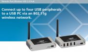 BLACKBOX-IC252A-US  Remote Port Wireless USB 2.0 Hub, North America  USB 2.0無線延長器, 802.11g