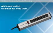 BLACKBOX-PS181A-R3  Vertical AC Power Outlet Strip, 16-Outlet, 49"  16埠電源分配器, 0U垂直式, 49吋長