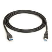 BLACKBOX-USB31-0003-MF  USB Version 3.0 Cable, Type A Male–Type A Female, 3-ft. (0.9-m)產品圖