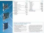 BLACKBOX-IC978C  RS-232/422/485 PCI Card, 8-Port, 16864 UART   8埠RS-232/422/485 PCI介面卡, 16864 UART