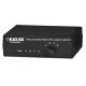 BLACKBOX-SW1006A  Fiber Optic A/B/C/D Switch, Non-Latching, ST   4對1電子式ST光纖切換器
