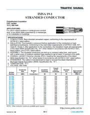 ANIXT-IMSA-19-1-Stranded TRAFFIC SIGNAL 交通號誌控制電纜 Stranded Conductor PE/PVC 75°C, 600 Volt