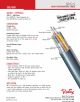 Radix-SRG-S  Silicone Rubber/Fiberglass 200°C  600 V (22 AWG – 2 AWG) 多芯矽橡膠+玻璃絲編織高溫控制電纜線