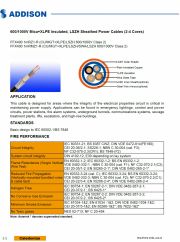 CALEDONIAN-FFX400 Fire Resistant 600/1000V Mica+XLPE Insulated, LSZH Sheathed Power & Control Cables (2-4 cores) 雲母耐火級XLPE + 低煙無毒電力控制電纜