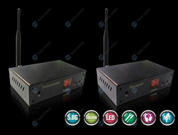 TR-5850B 5.8GHz 無線影音傳輸器 500mW 無線傳輸距離遠‧抗干擾設計‧安裝容易