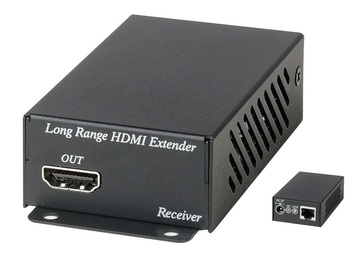 HE02E HDMI (HDBaseT) 100米雙絞線延長器 HDMI CAT5 Extra Long Range Extender over Single CAT5 cable 100 Meters﻿產品圖