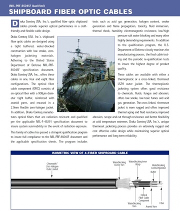 M85045 US Navy Shipboard Cable > MIL-PRF-85045 美國海事船舶軍規光纖電線產品圖