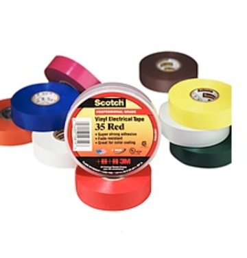 3M™ 35色膠帶（Vinyl Electrical Tape For Color Coding）產品圖