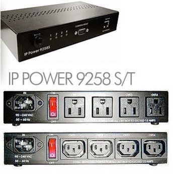AVIOSYS- IP POWER 9258T / 9258S 4阜網路遠端電源管理控制系統產品圖