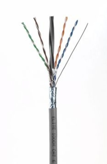 1000TM CATEGORY 6 400MHz FTP CABLE (SOLID/STRANDED) CAT-6 鋁箔隔離網路線