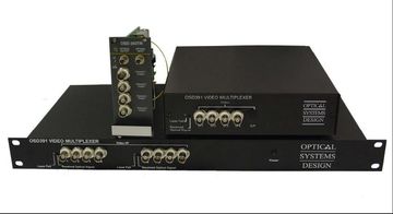 OSD391/OSD393 4 Channel Video/Audio/Data Multiplexer