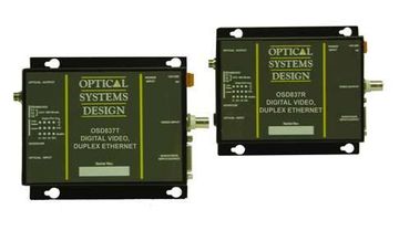 OSD837T/OSD837R 數位視頻/乙太網光電轉換器