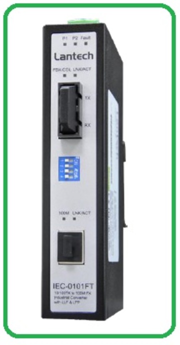 IEC-0101FT 10/100Base 工業等級光電轉換器