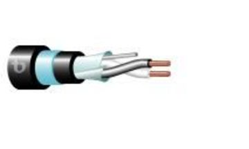 Teldor-8441001101 1x2x16 AWG XLPE Direct Burial Instrumentation Cable Overall Shielded with Moisture Barrier防潮濕可直埋儀表控制電纜