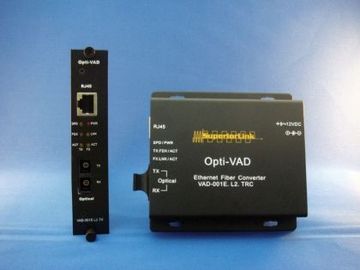 VAD-SD001E.L2 10/100M Ethernet Fiber converter, 2 SMOF 2芯 (1光2電) 光纖單模光電轉換器產品圖