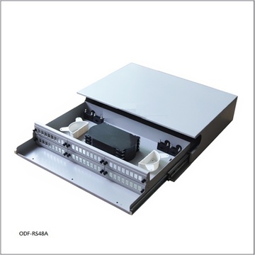ODF-ODF-RS24A/ RS48A/ ODF-RS72A/ ODF-RS96A/ ODF-RS120A/ ODF-RS144A 抽拉式配线箱 – A系列（带金属前门）