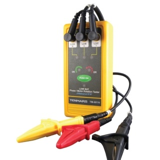 TM-601N 3 Phase/ Motor Rotation Tester 檢相計