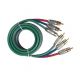 Φ6.0*6.0*6.0 Component Video Cable 3RCA to 3RCA 75OHM 1.5M