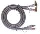 Φ6.0*2.0*6.0 Car Audio Cable 2RCA to 2RCA- 2.2M產品圖