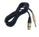 Φ6.5 Microphone Cable 6.35MP to XLR 3M產品圖