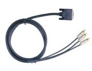 DVI-I to 3RCA  1.5M