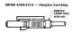 HFBR-4513, 塑膠光纖 單心接頭(藍色) Plastic Fiber Connector產品圖