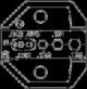 HT-336J夾線鉗鑄模forRG174/179/ST(光纖)產品圖