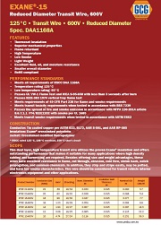 Thermax-M27500 Cables—types NG and NH (M81381/19, /20 components) , FEP (Silver or Nickel-Plated Copper)Awg (20 to 26) x (1-4)C鍍鎳 銀航天軍規鐵氟龍耐高溫隔離電纜線產品圖