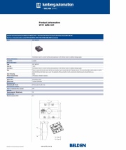 Lumberg-0911 ANC 401 AS-Interface branch