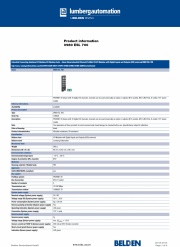 Lumberg-0980 ESL 700  I/O Modules with Digital Inputs and Outputs (DIO) universal  工業級乙太網應用數位輸出入接頭插座