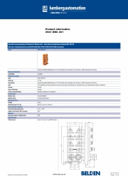 Lumberg-0931 DNC 301 Passive DeviceNet distribution box 接頭插座分配盒產品圖