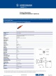 M12 E-Series with screw locking Straight cable plug with integrally molded lead  螺絲鎖型電纜接頭一體成型導線產品圖