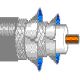 Belden3131A  Coax  -  ControlBus™ Quad Shielded Coax 自動化工業電腦ControlBus™控制資料傳輸線