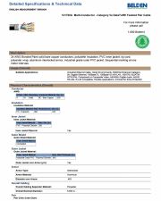 Belden-121700A Multi-Conductor - Category 5e DataTuff® Twisted Pair Cable可直埋工業級波紋鋁管網路線產品圖