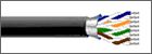 Anix-Aeros-2196-13 AWG 28 (7x36) Tinned Copper Mid-Capacitance Plenum Cable: [ Mid-Capacitance Cables: 28 & 24 AWG (200°C) ] [ Multi-Pairs (UL) CL2P/CMP Foil Shield: 28 & 24 AWG (200°C, 150°C or 75°C)