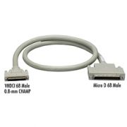 BLACKBOX-EVMS8-0010-MM  VHDCI 68 Male to Micro D 68 Male Cable , 10-ft. (3.0-m)產品圖