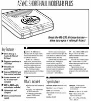 BLACKBOX-ME800A-PLUS-R2  Async Short-Haul Modem-B Plus   4線非同步有限距離數據機產品圖