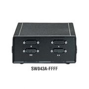 BLACKBOX-SW044A-FFF  DB15 Switches, (3) Female   2對1手動DB15切換器, (3) Female產品圖