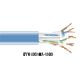 BLACKBOX-EYN10G04A-1000   10-Gigabit CAT6a Solid Bulk Cable (UTP), Green  Plenum