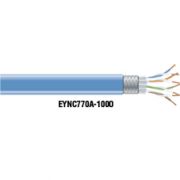 BLACKBOX-EYNC770A-1000  Category 7 S/FTP Bulk Cable, Solid, 1000-MHz, PVC CMR, Blue, 1000-ft. (304.8-m)產品圖