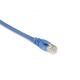BLACKBOX-EVNSL741-0010  CAT6a 600-MHz Shielded Stranded Patch Cable (S/FTP), PVC, Blue, 10-ft. (3.0-m)   CAT-6a 雙隔離跳線產品圖