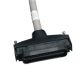 BLACKBOX-ELN28180T-0005-MM  CAT5e 25-Pair Telco Connector Cable, 180° Hood, Right-Angle, 50-Pin Telco Male/Male, 5-ft. (1.5-m)