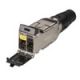 BLACKBOX-FMC700  Category 7 S/FTP Outlet Jack, 4-Port