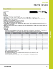 PVC-Nylon/PVC Shielded 90°C, 600 V  Industrial Tray Cable (UL TC) PVC尼龍絕緣PVC被覆隔離控制電纜