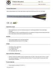 LAPP- ÖLFLEX® CLASSIC 110 工業級連接線4kV test voltage small cable diameters產品圖