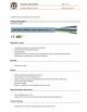 LAPP- ÖLFLEX® FD 750 P  工業級(超柔移動式防水防油污耐磨損)連接線Combined control and supply line for servo motors