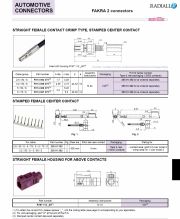 Radiall-R114 082 325 STRAIGHT FEMALE CONTACT CRIMP TYPE, STAMPED CENTER CONTACT 直線型 (母) 歐規 車用連接頭產品圖