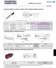 Radiall-R114 082 325 STRAIGHT FEMALE CONTACT CRIMP TYPE, STAMPED CENTER CONTACT 直線型 (母) 歐規 車用連接頭