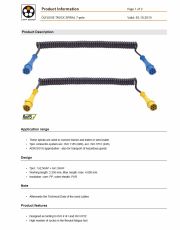 LAPP-ÖLFLEX® TRUCK SPIRAL 7-pole 螺旋形 牽引機; 拖拉機 連接線產品圖